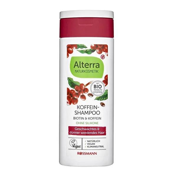 Alterra Caffeine & Biotin Shampoo for Damaged or Thinning Hair - 6.76 fl oz, Natural & Organic Hair Care