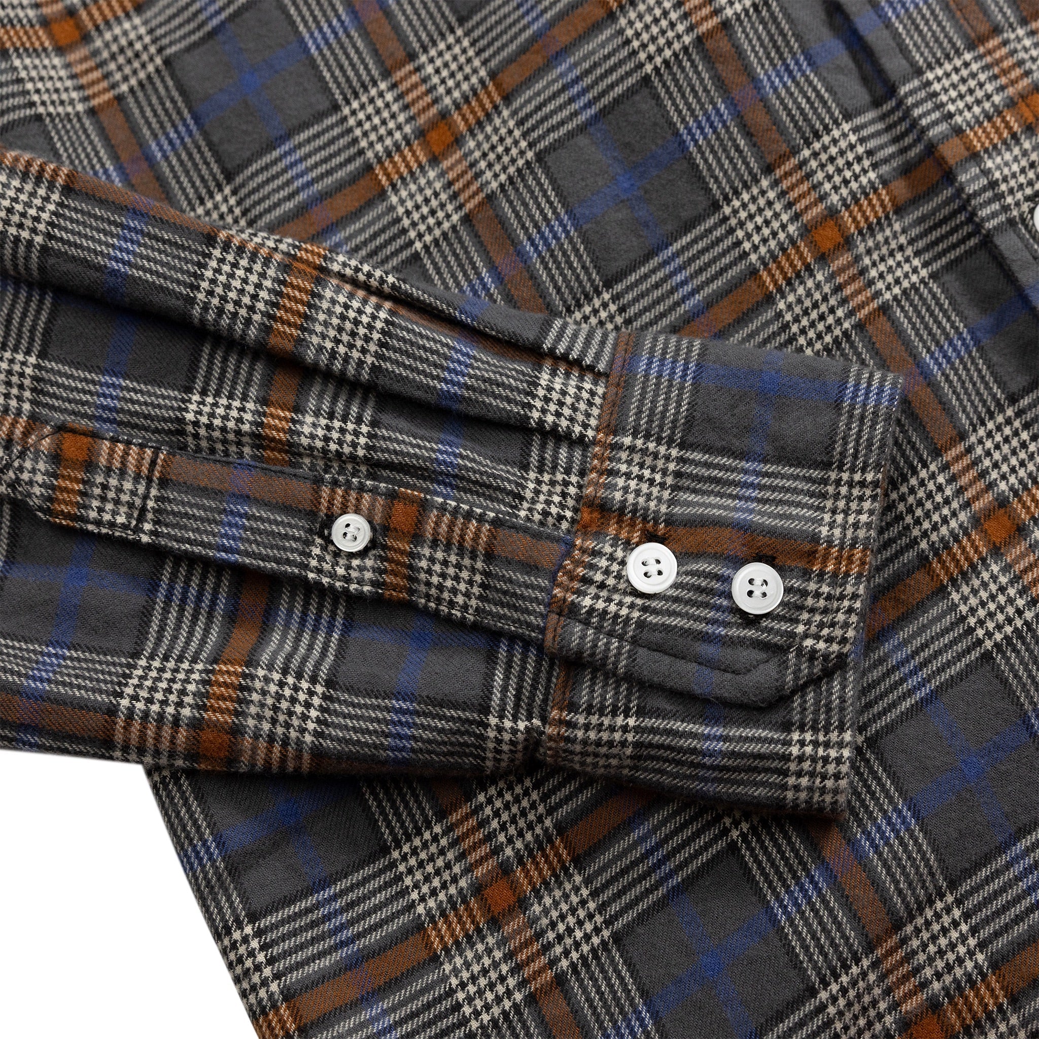Adirondack Field Dunning Organic Flannel Shirt — packaging or label