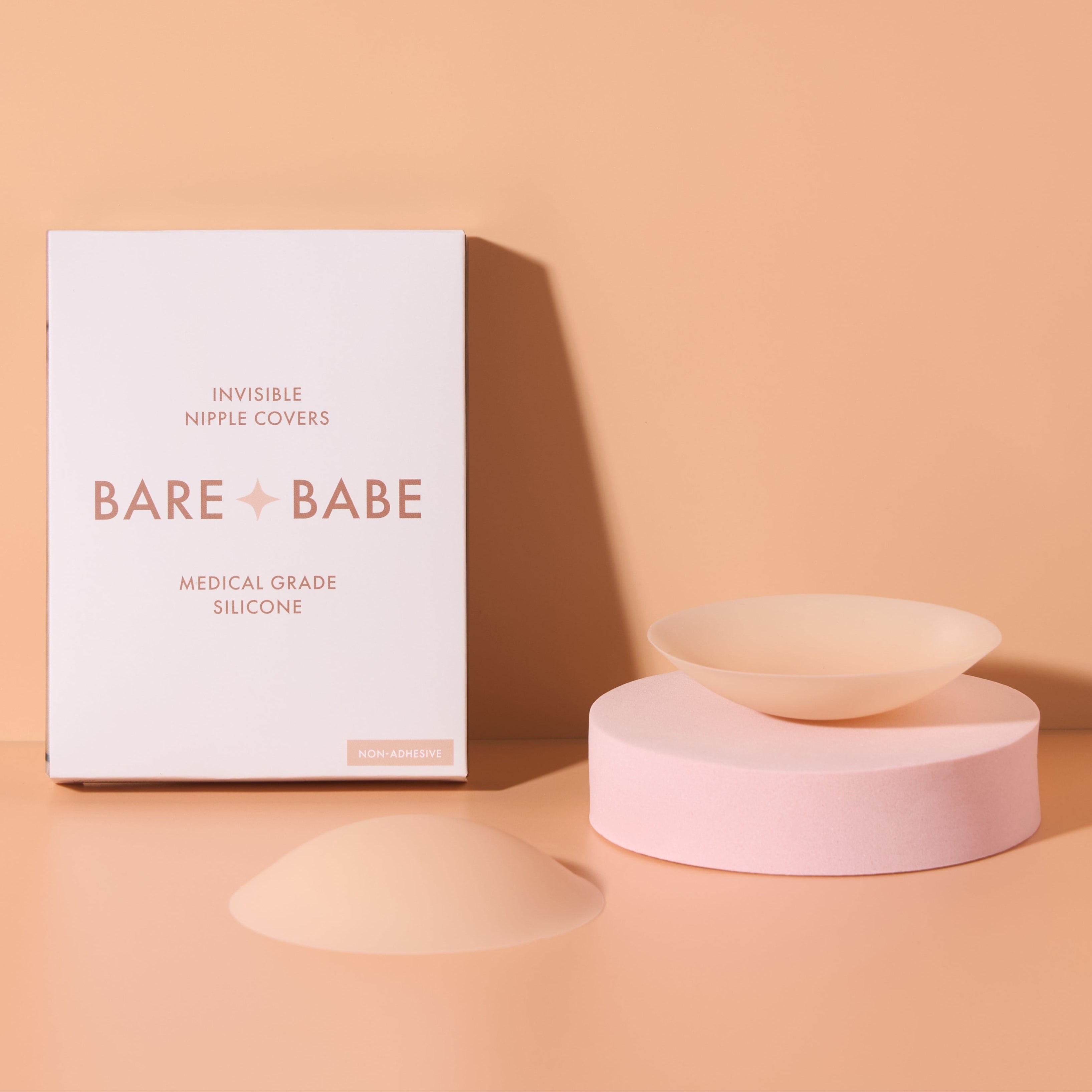 Bare Babe Non-Adhesive Nipple Covers — main product shot
