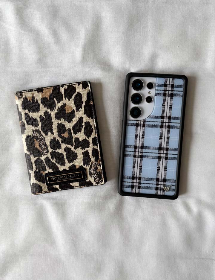 Wildflower Cases Plaid | Blue Samsung Galaxy Case — packaging