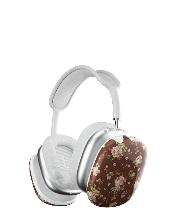 Brown Floral Airpod Max Case