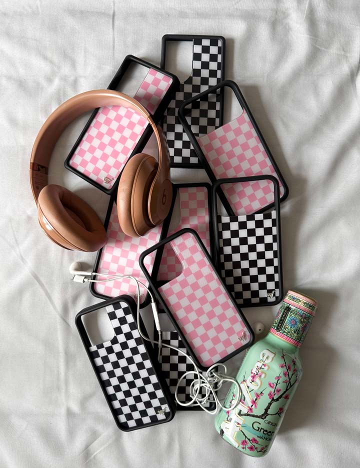Wildflower Cases Checkers | Pink Samsung Galaxy Case — packaging