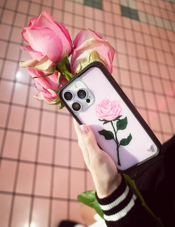 Pink Rose iPhone Case