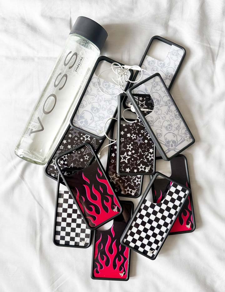 Wildflower Cases Flames | Black & Red Samsung Galaxy Case — packaging