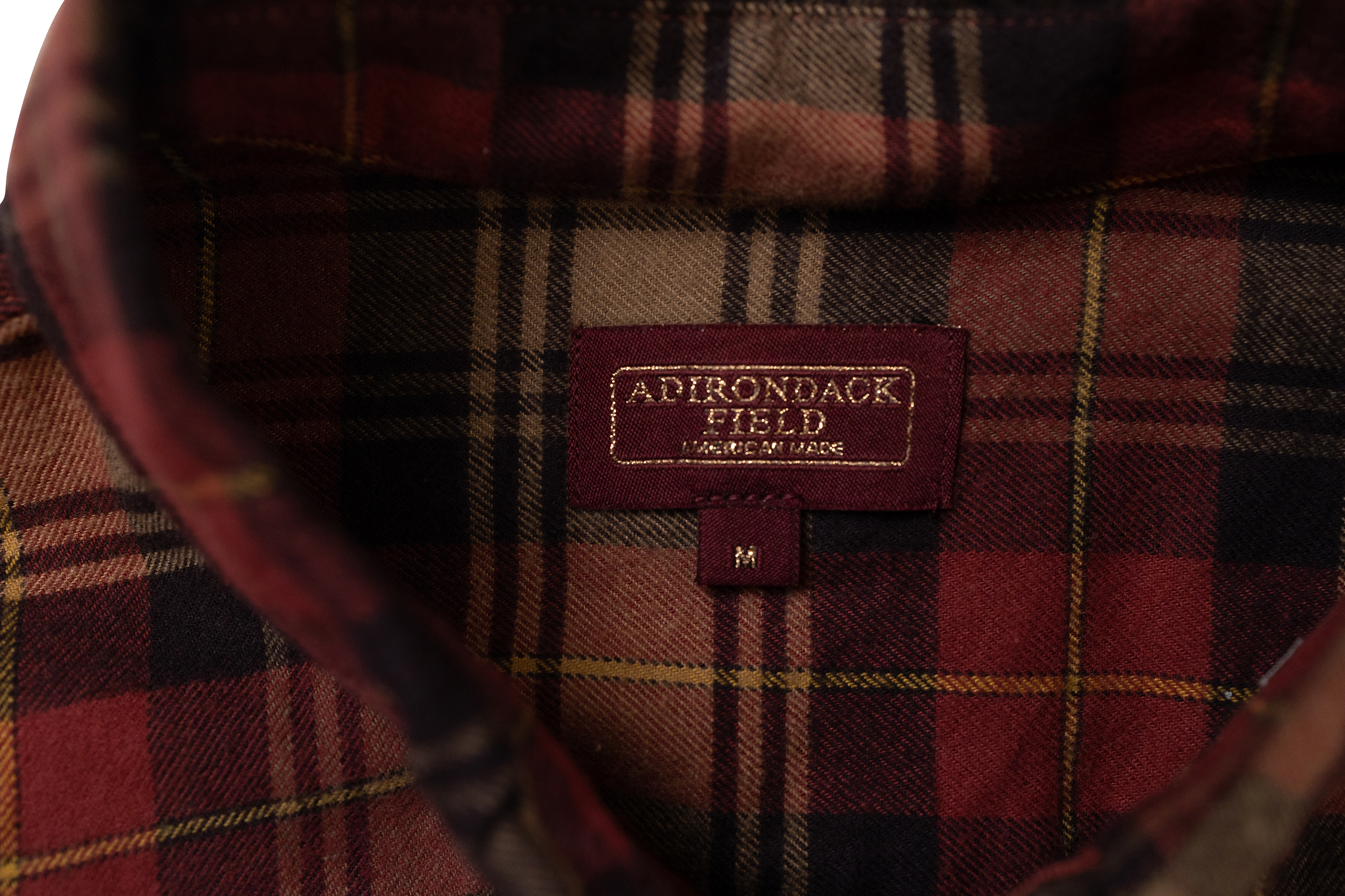 Adirondack Field Uncas Flannel Shirt — alternate view