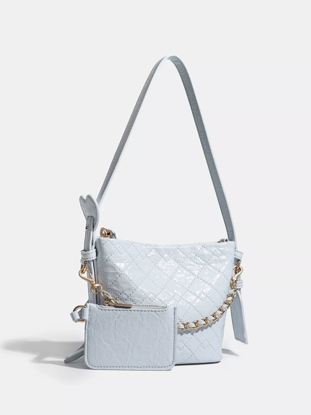 Adjustable Strap Bucket Bag