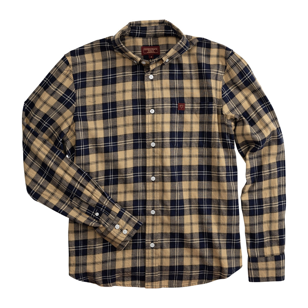 Adirondack Field Raquette Flannel Shirt — lifestyle context