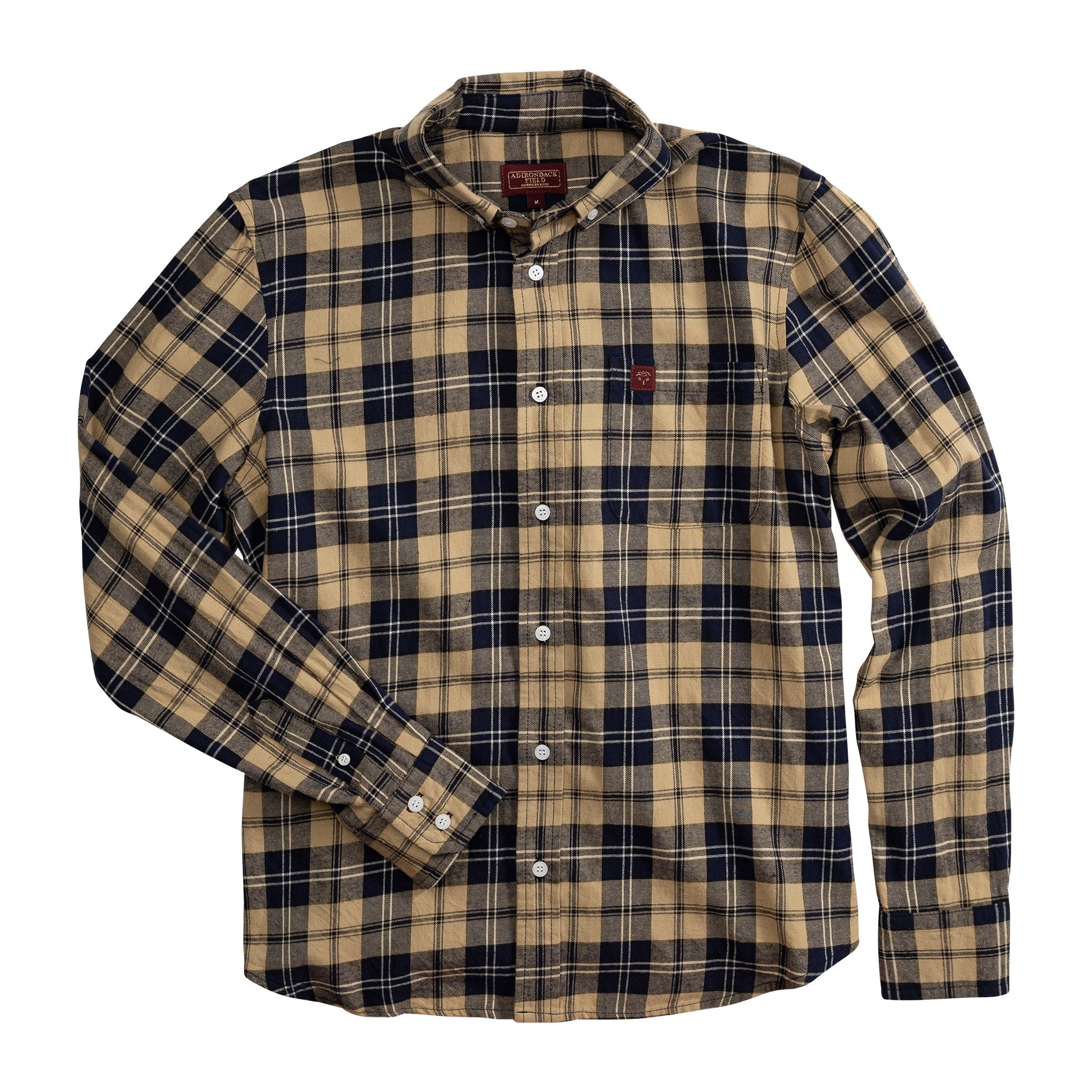 Adirondack Field Raquette Flannel Shirt — lifestyle context