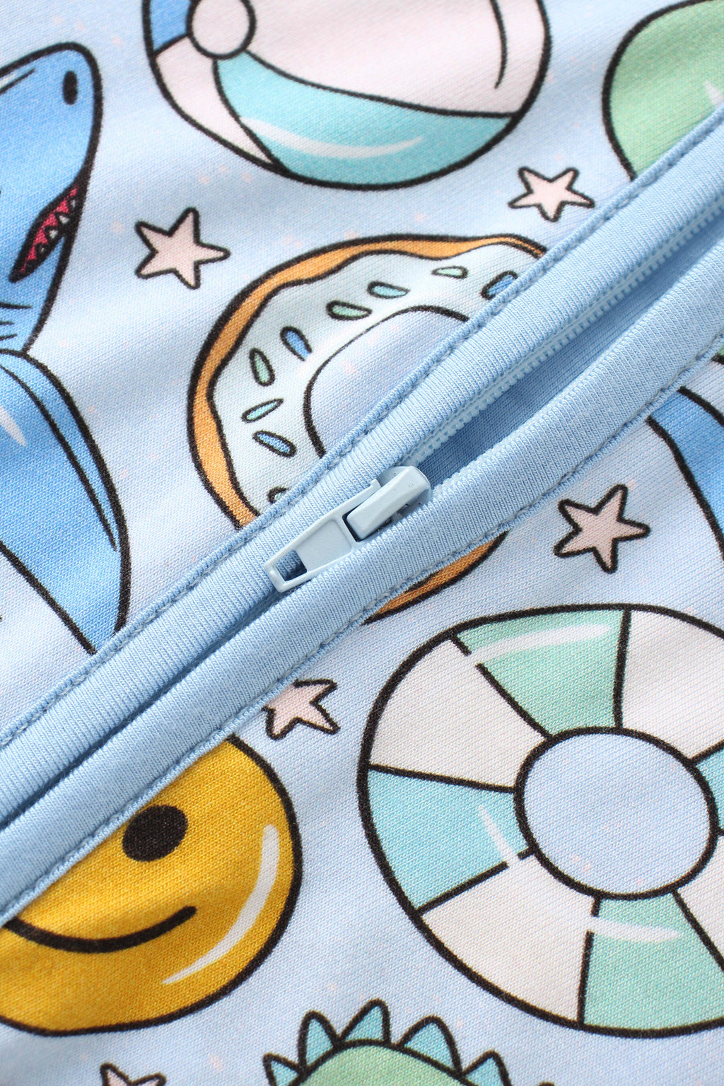 Charlies Project Kids Posh TOT Pool Floats Bamboo Baby Convertible Zippy Romper — alternative angle