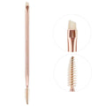 Anastasia Beverly Hills Dual-Ended Brow Brush - Cruelty-Free Eyebrow Grooming Tool with Soft Spoolie and Angled Brush