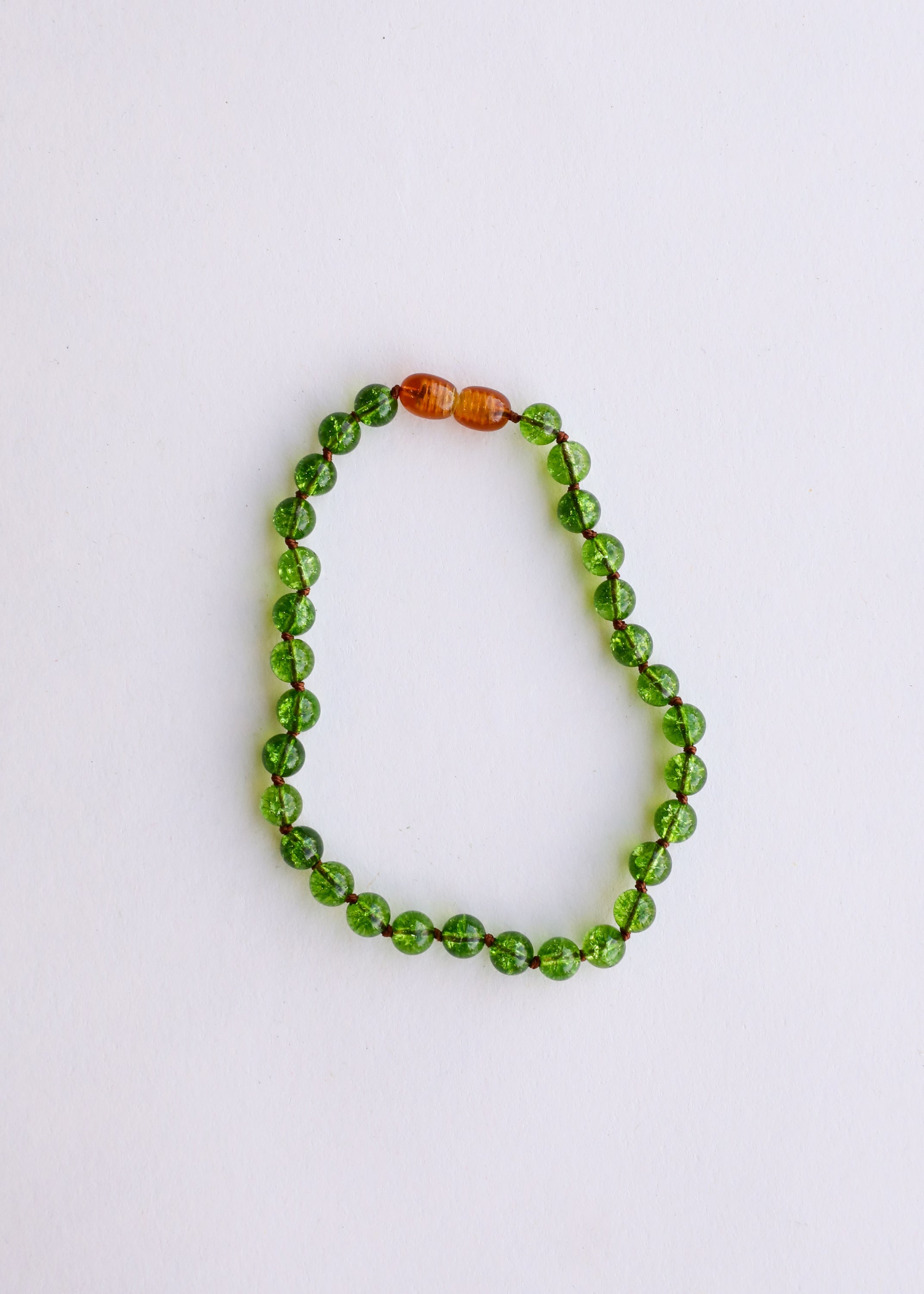 CanyonLeaf Pure Gemstone + Peridot || Necklace — lifestyle context