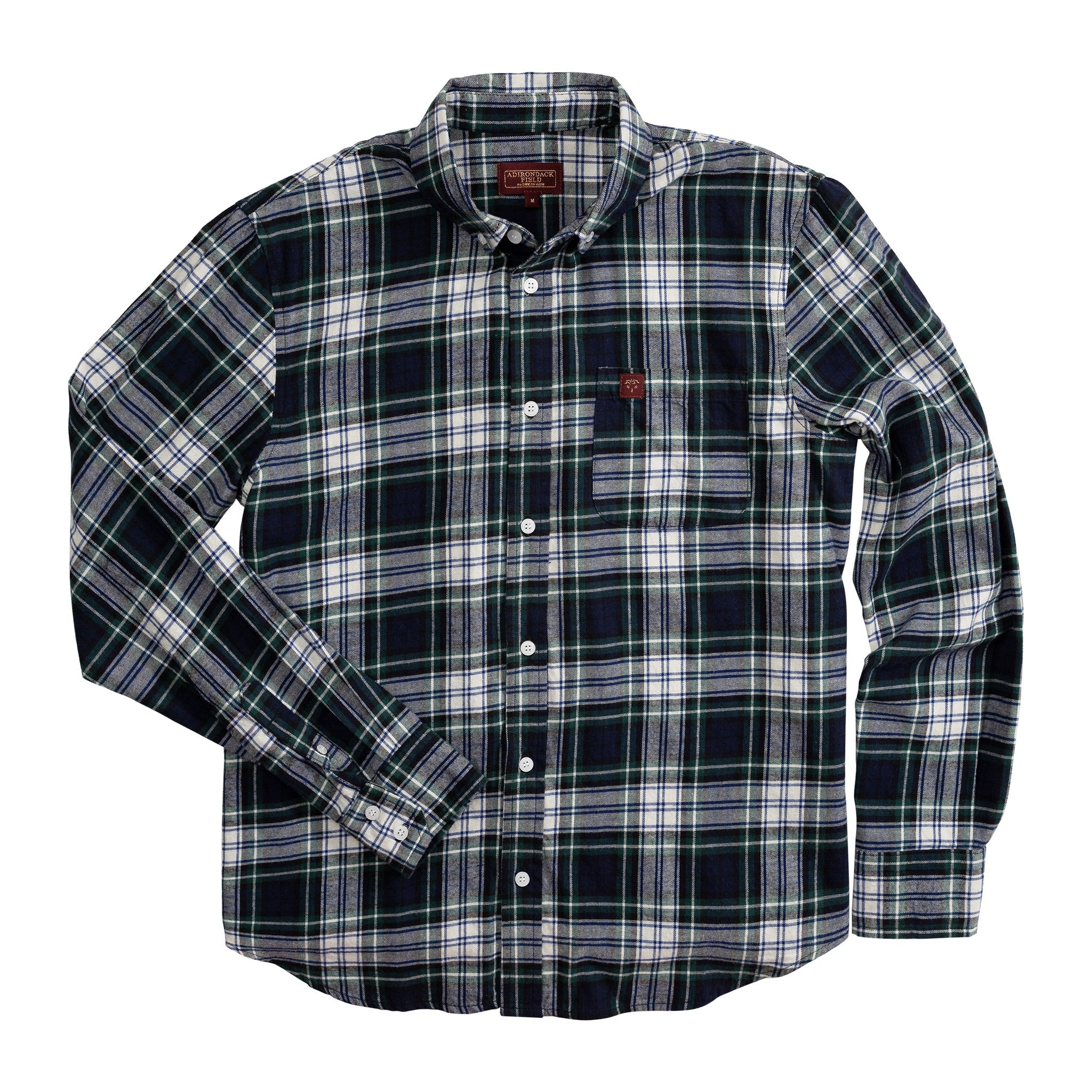 Adirondack Field Moose Flannel Shirt — lifestyle context