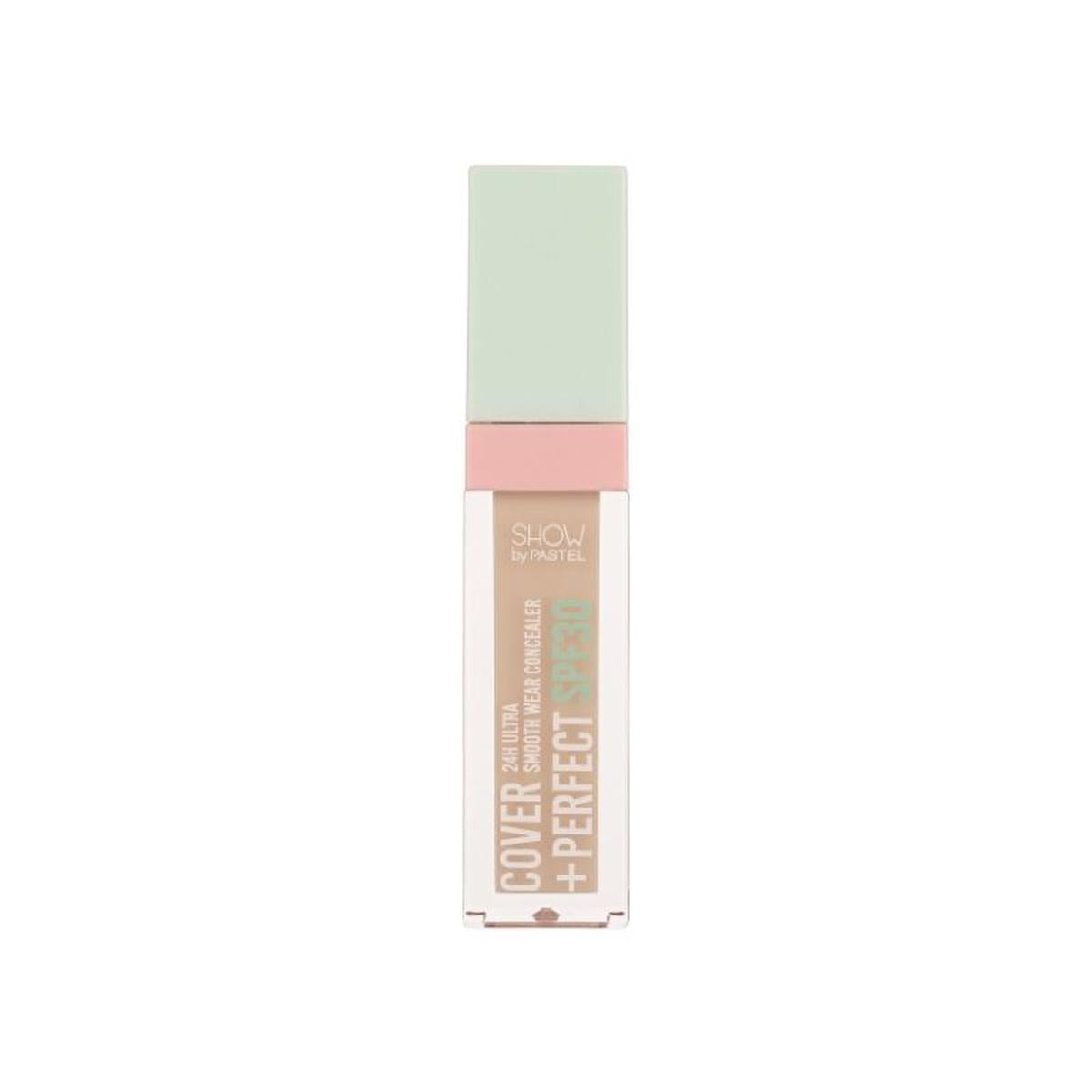 Show by Pastel Cover+Perfect Concealer SPF30 - High Coverage, Moisturizing, Long-Lasting Concealer for Flawless Finish