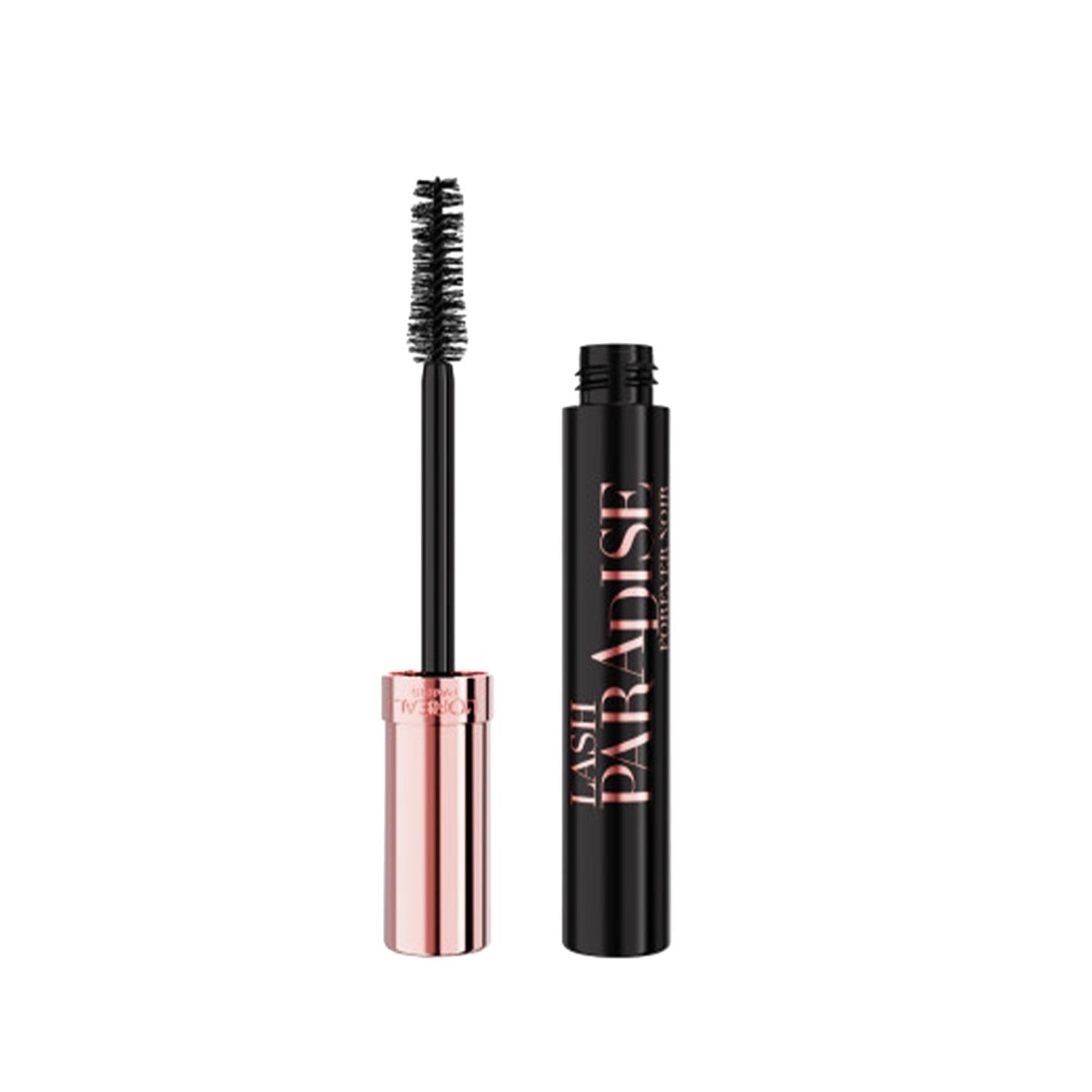L'Oreal Paris Lash Paradise Mascara - Volumizing & Lengthening Extra Black Formula for Dramatic Lash Effects