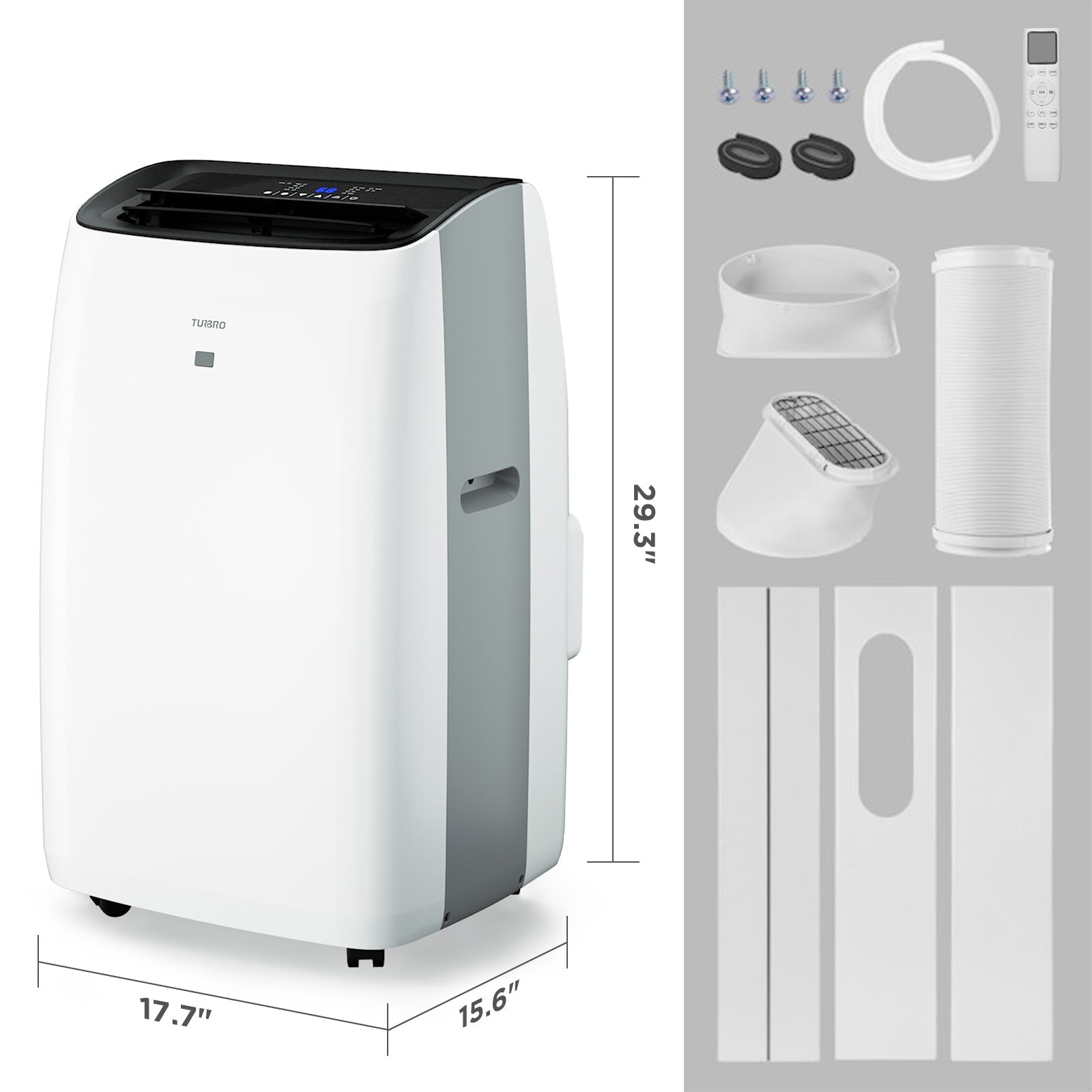 Greenland 14,000 BTU Portable Air Conditioner & Heater – TURBRO, view 9