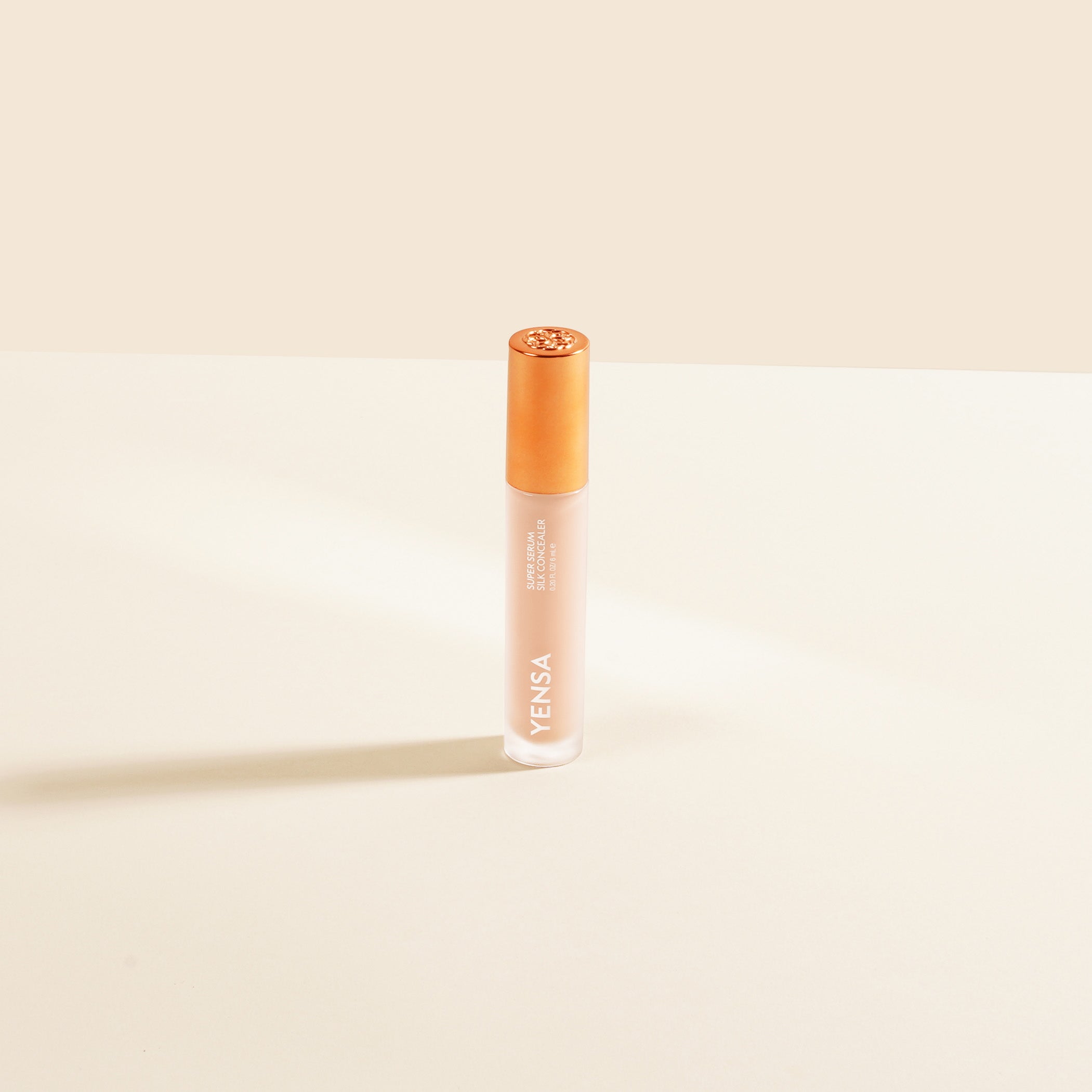 YENSA Super Serum Silk Concealer — comparison shot