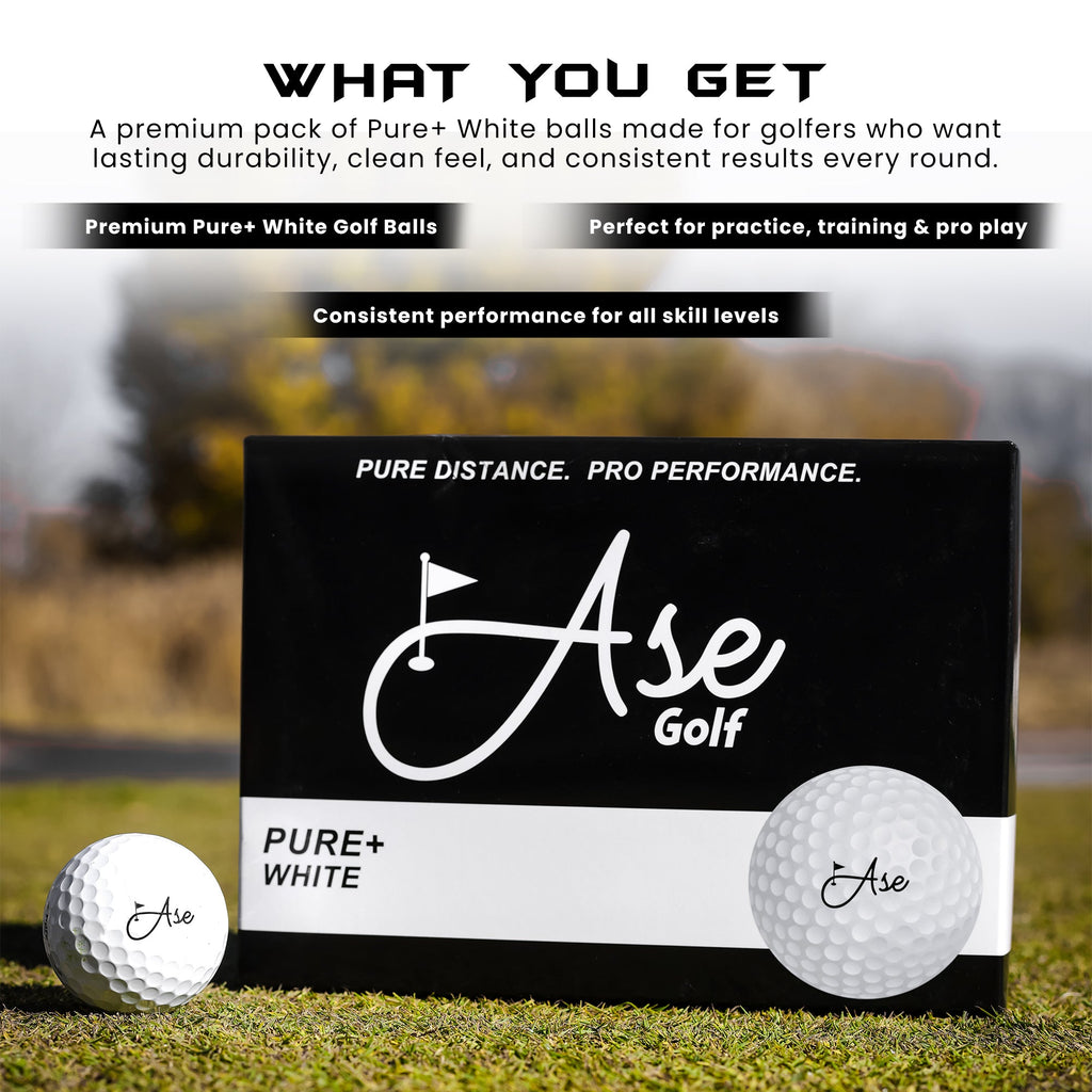 Ase Pure+ Golf Ball – Ase Golf, view 4