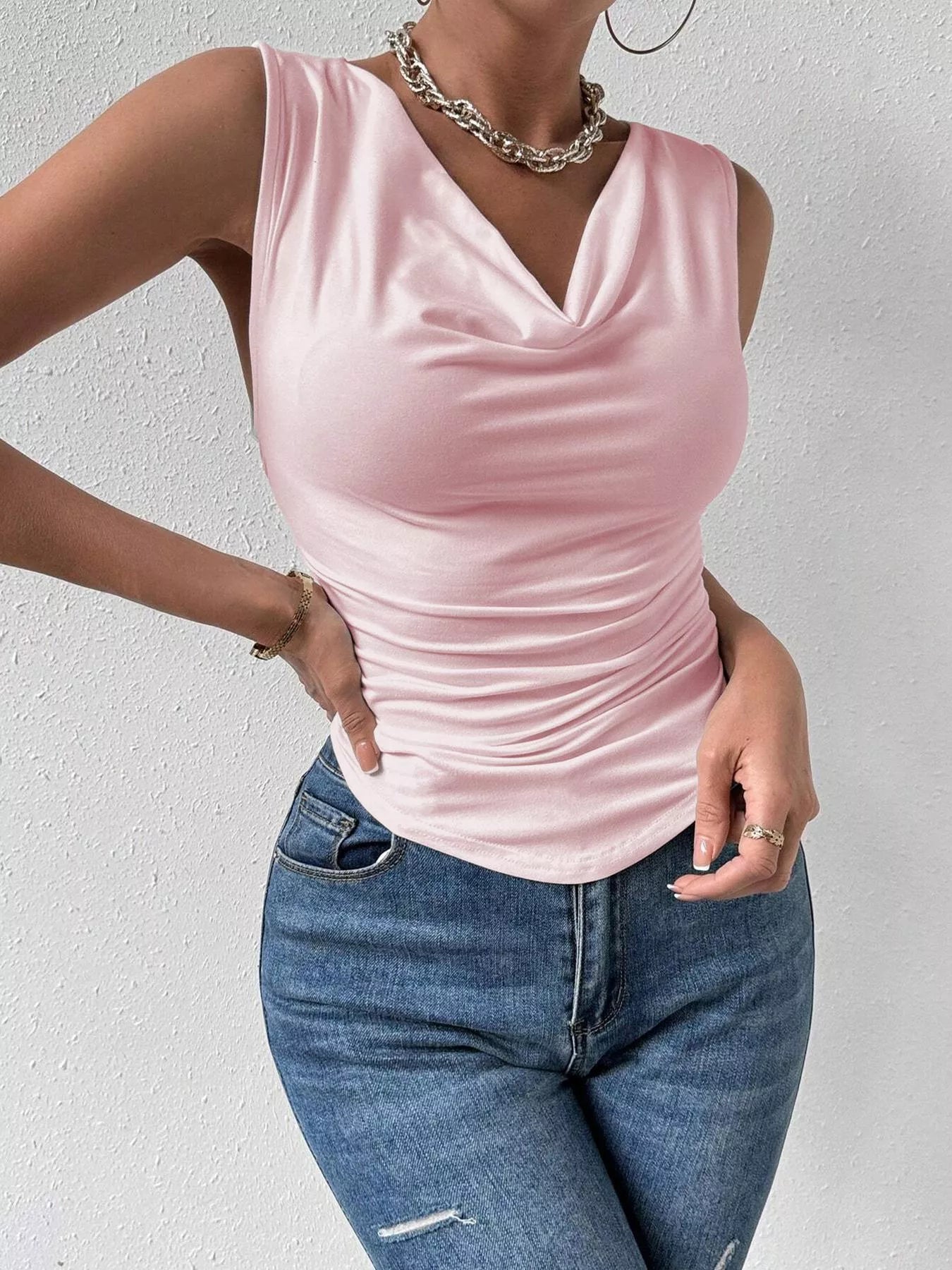 Cowl Neck Tank