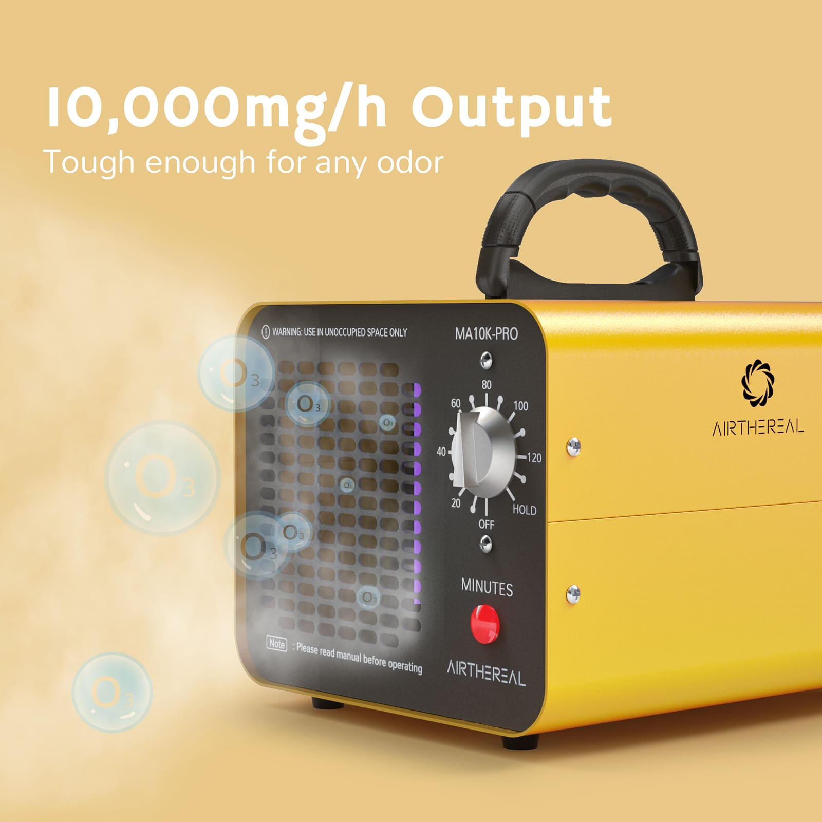 MA10K-PRO Ozone Generator – Airthereal, view 5