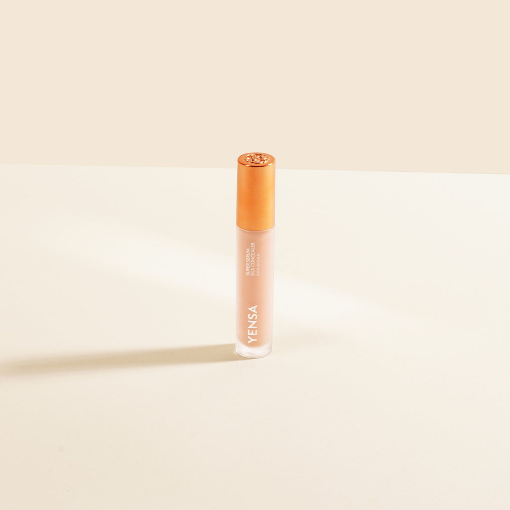 YENSA Super Serum Silk Concealer — flat-lay composition
