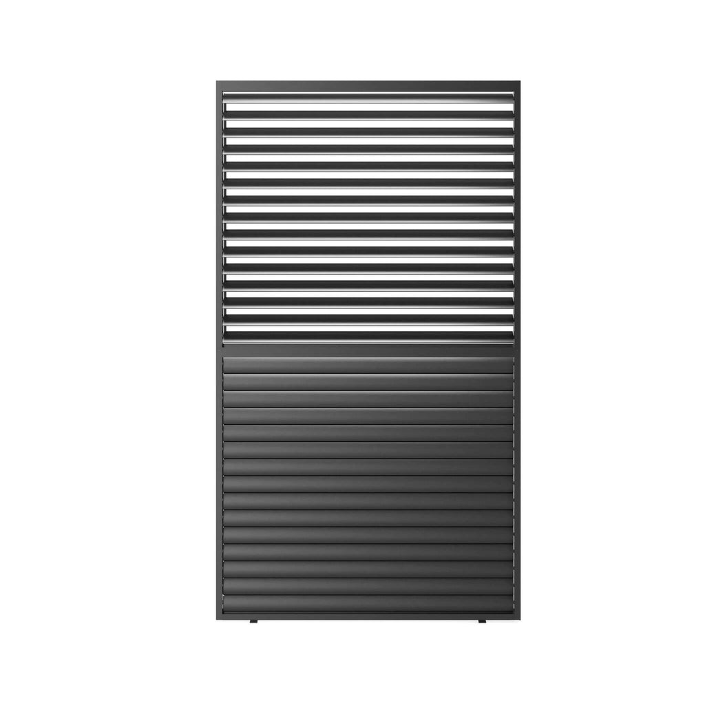 [04X07FT] Alora Premium Adjustable Aluminum Louvered Pergola With Side Wall Panel (SAK25458) – SAKSBY WHOLESALE, view 7