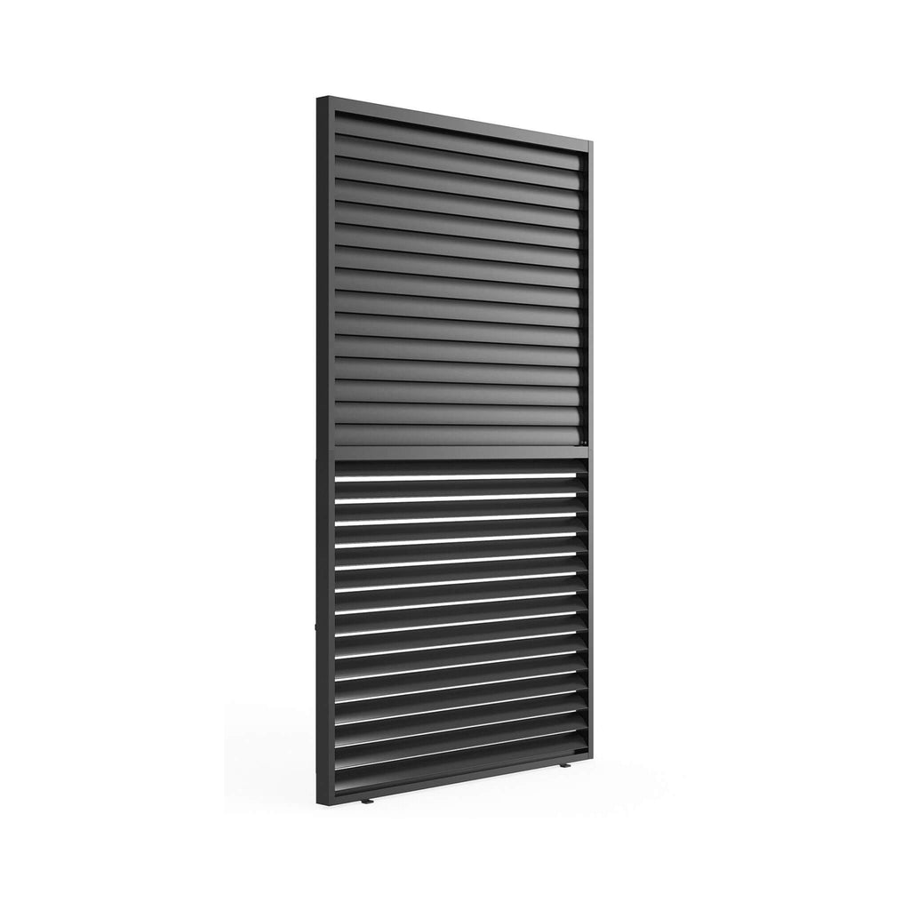 [04X07FT] Alora Premium Adjustable Aluminum Louvered Pergola With Side Wall Panel (SAK25458) – SAKSBY WHOLESALE, view 9