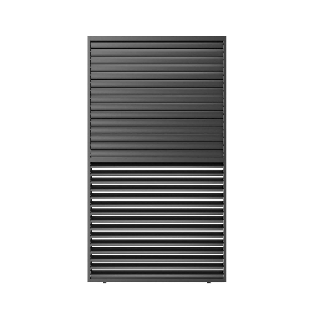 [04X07FT] Alora Premium Adjustable Aluminum Louvered Pergola With Side Wall Panel (SAK25458) – SAKSBY WHOLESALE, view 8