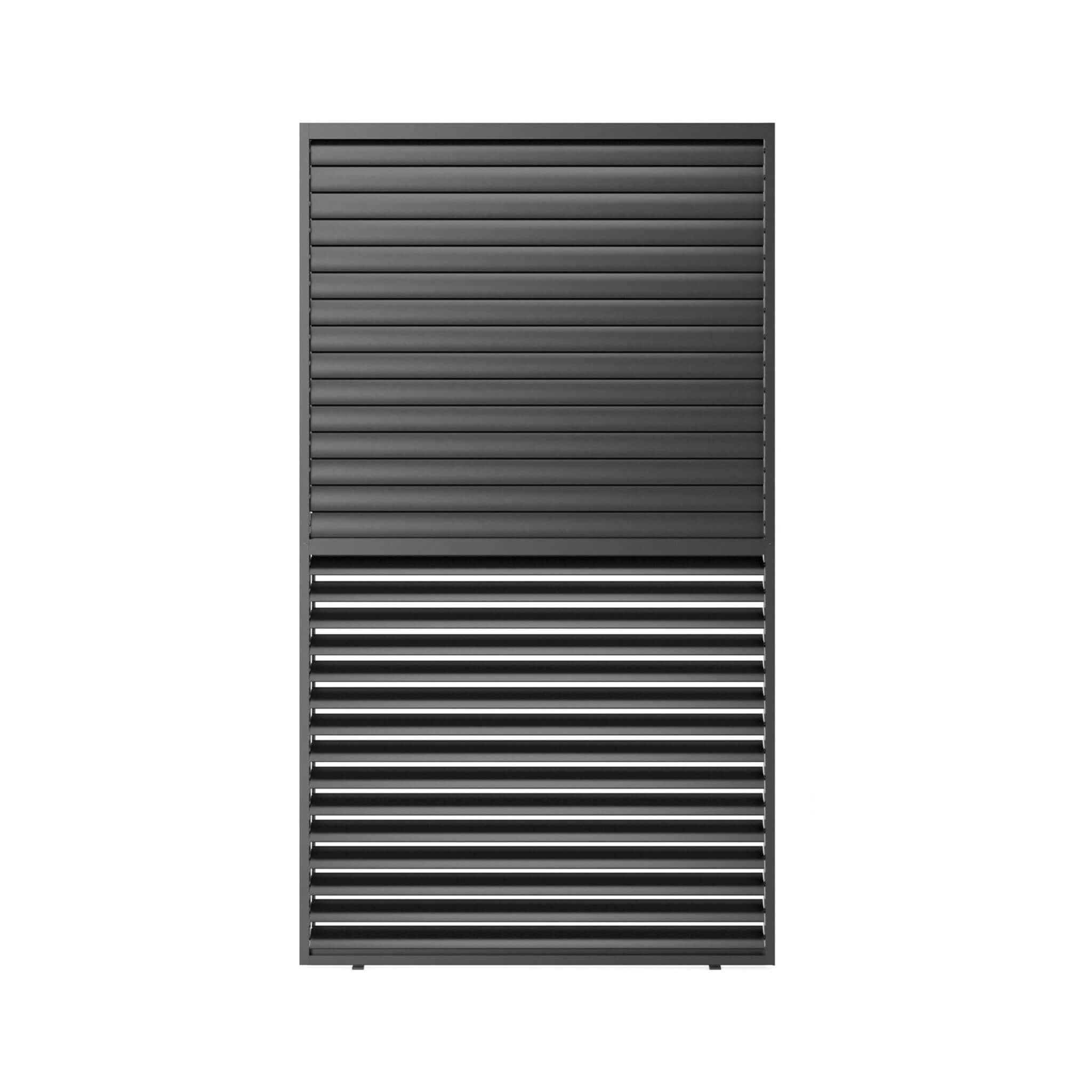 [04X07FT] Alora Premium Adjustable Aluminum Louvered Pergola With Side Wall Panel (SAK25458) – SAKSBY WHOLESALE, view 8