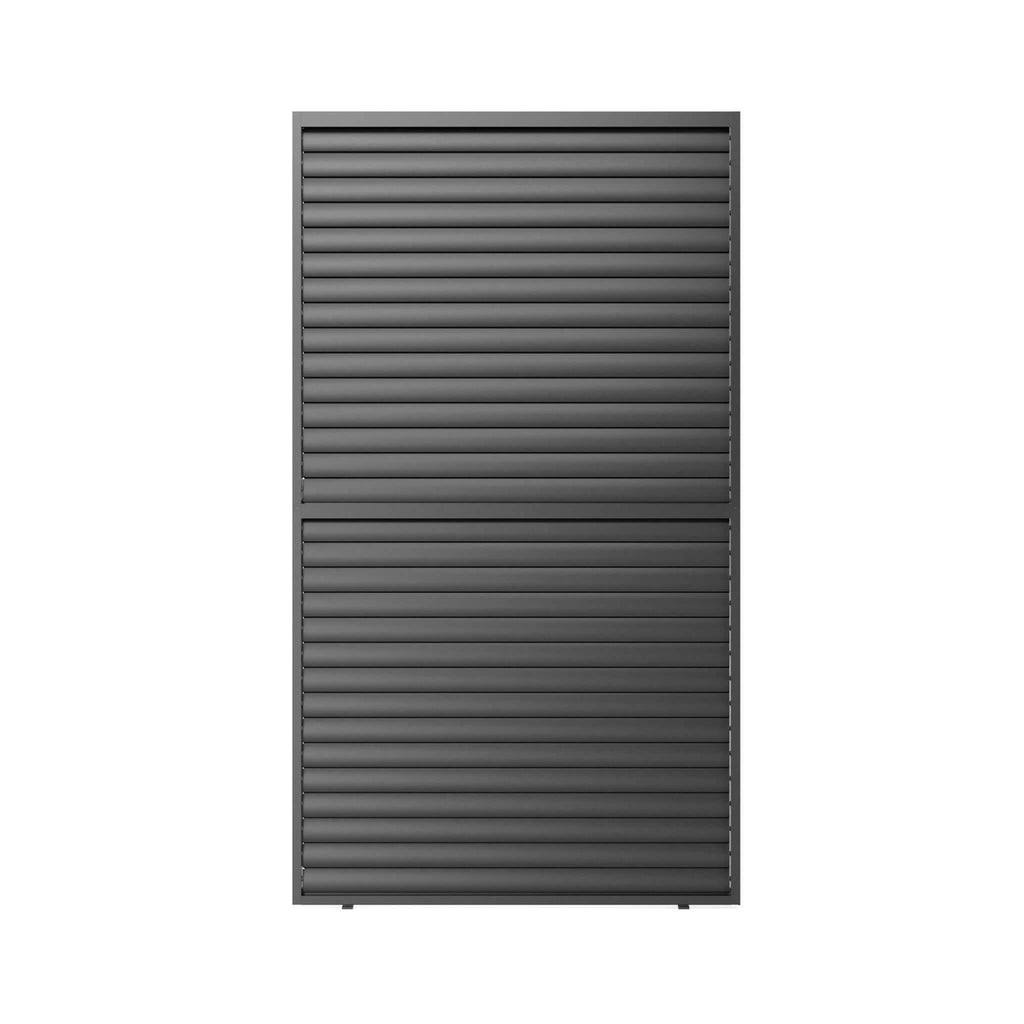 [04X07FT] Alora Premium Adjustable Aluminum Louvered Pergola With Side Wall Panel (SAK25458) – SAKSBY WHOLESALE, view 4