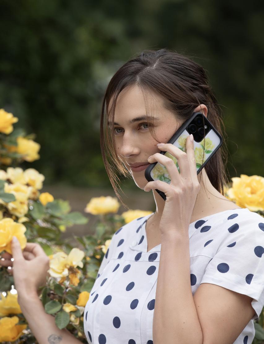 Yellow Roses iPhone Case