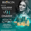Bioxcin Keratin & Argan Hair Care Oil - Nourishing, Repairing, and Moisturizing for Damaged Hair
