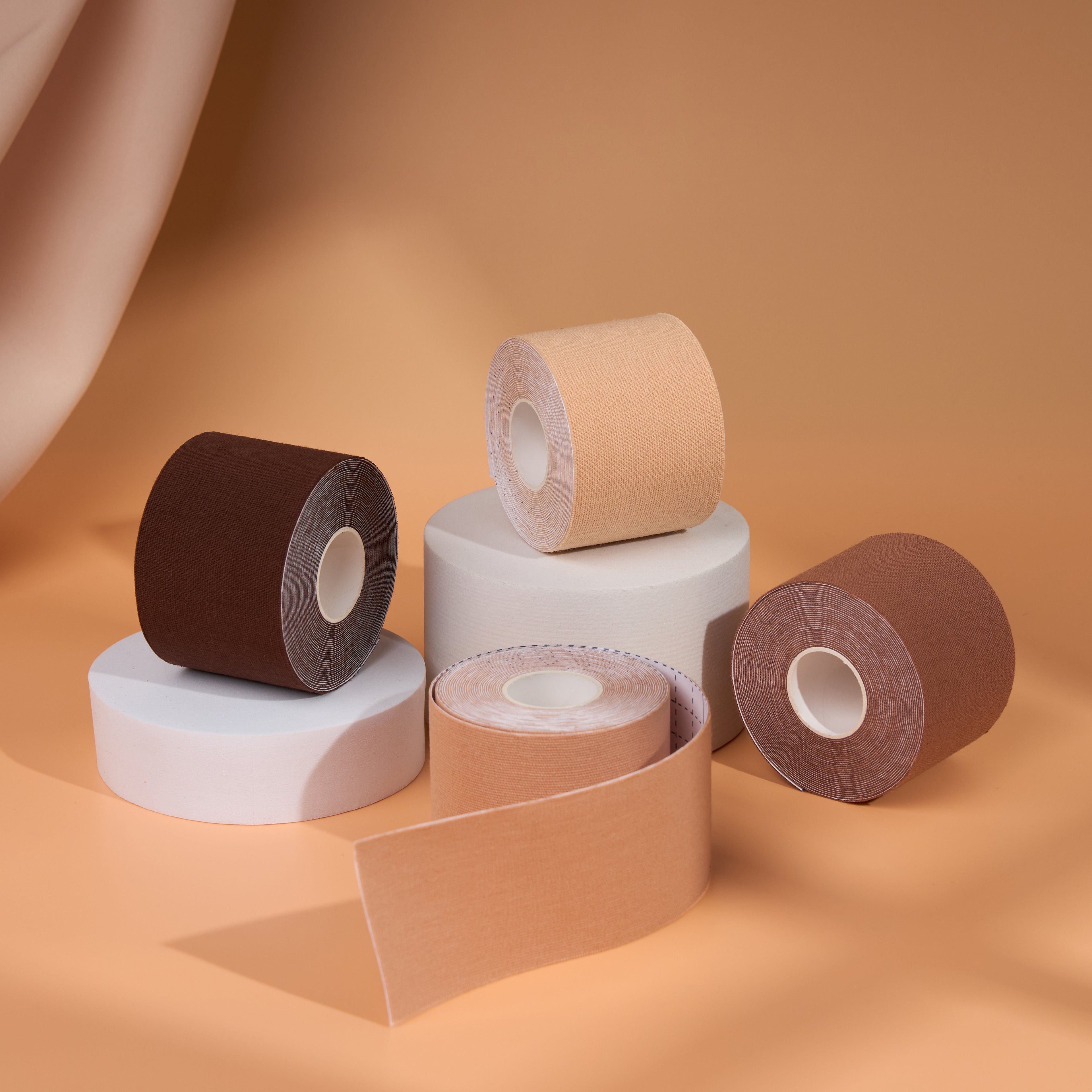 Bare Babe Boob Tape Kit — detail and construction