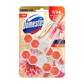 Domestos Toilet Block Air Freshener - Luxury Star Flower & Dragon Fruit Scent, Long-lasting Freshness
