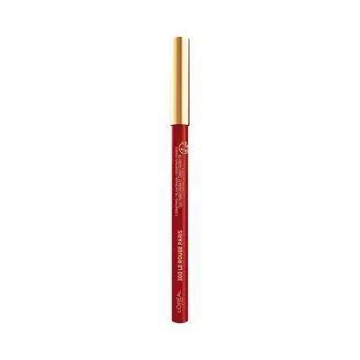 Loreal Paris Color Riche Le Lip Crayon - 300 Le Rouge Paris, Moisturizing Lip Color with Precise Application