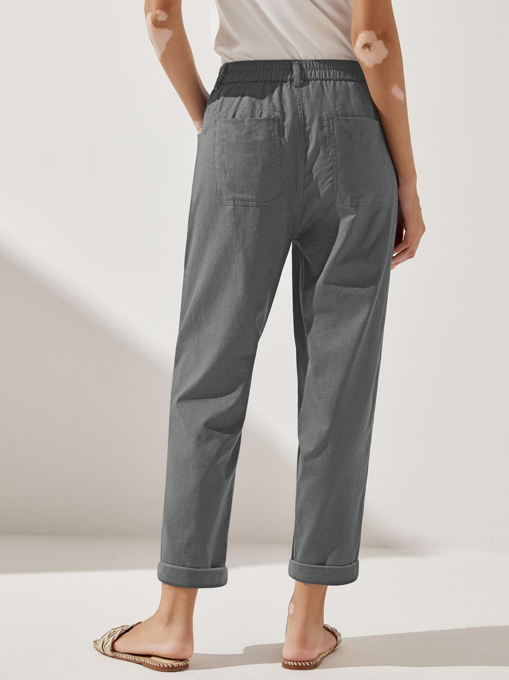 LINTICO Linen Simple Button Fly Trousers HEIDI — packaging