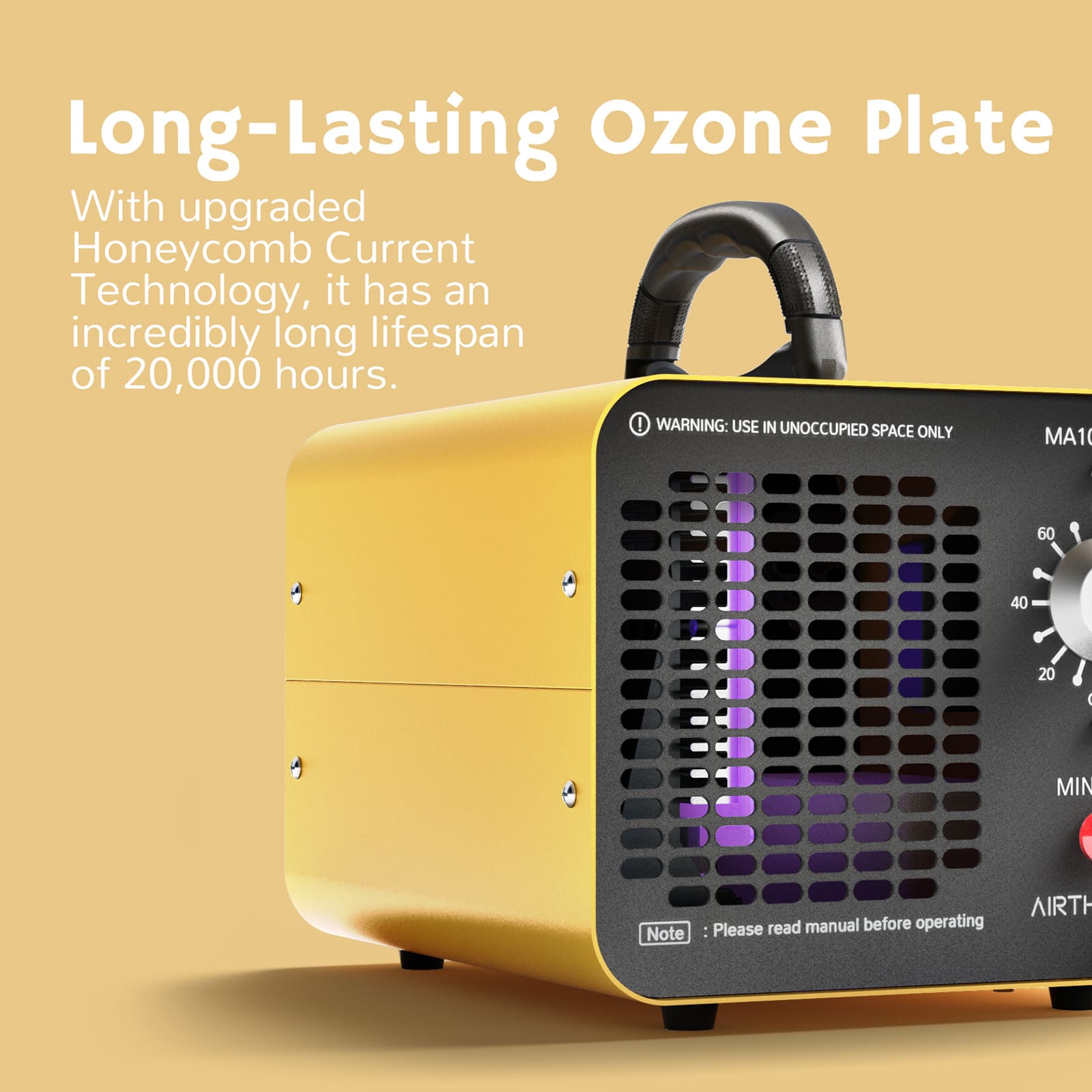 MA10K-PRO Ozone Generator – Airthereal, view 8