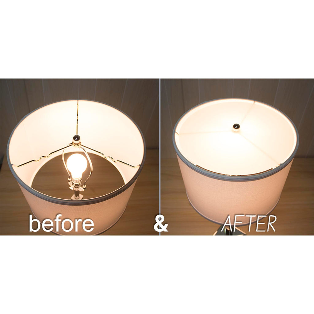 13.5" Round Diffuser Translucent Frosted White – LampsUSA, view 2