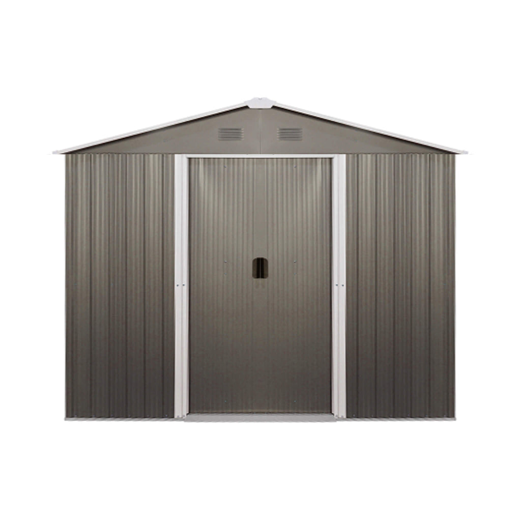 [06X08FT] Alora Premium Outdoor Metal Storage Shed With Metal Floor Frame (SAK95204) – SAKSBY WHOLESALE, view 10