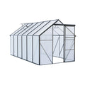 [06X12FT] Heavy-Duty Black Polycarbonate Greenhouse With Raised Base And Anchor (SAK92451) – SAKSBY WHOLESALE, view 4