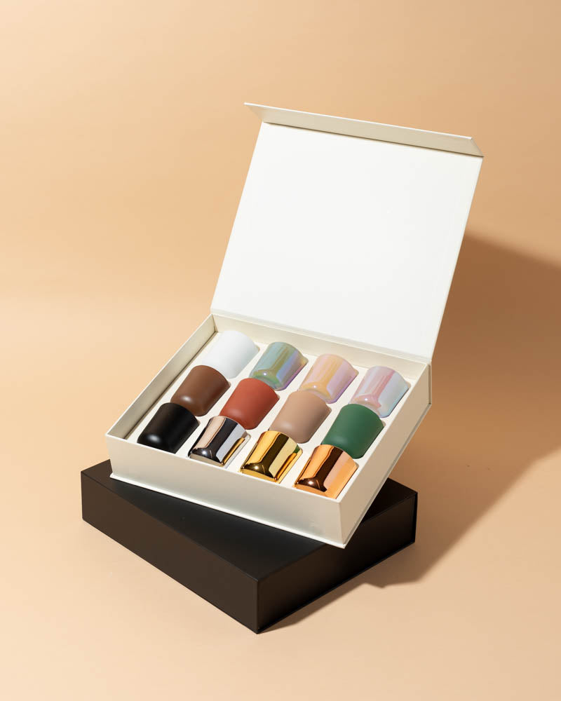 12-pack advent magnetic candle box 2.5oz – makesy®, view 2