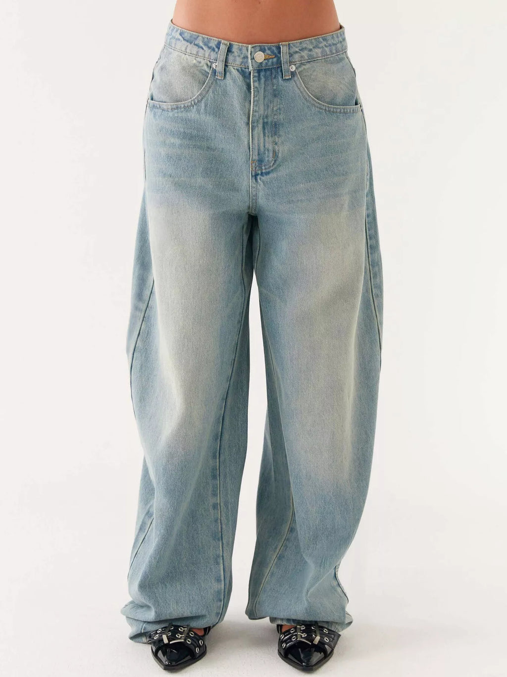 Button Up Denim Jacket and Jeans Set
