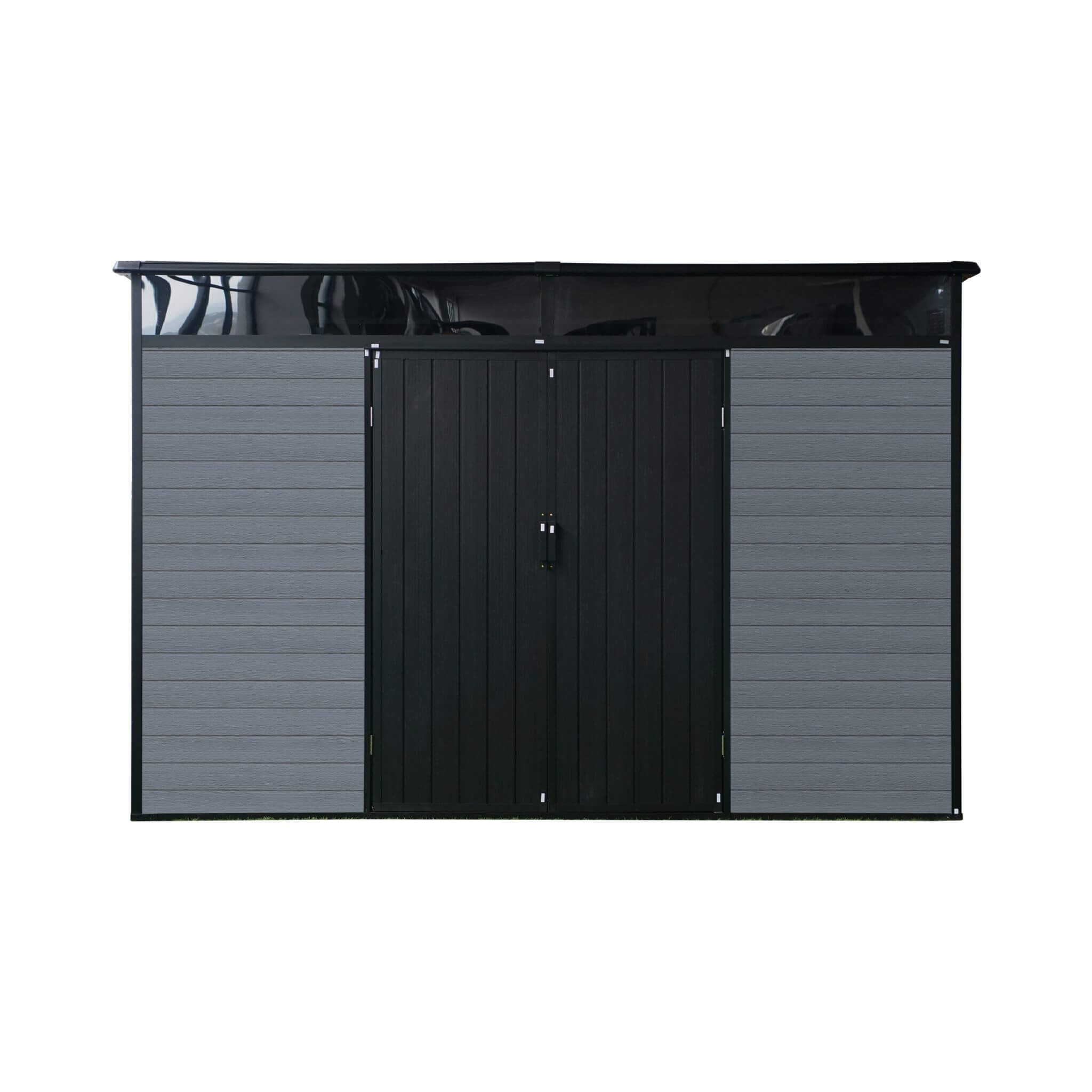 [07X10FT] Alora Outdoor Resin Garden Shed With Floor, Window, And Lockable Door (SAK25987) – SAKSBY WHOLESALE