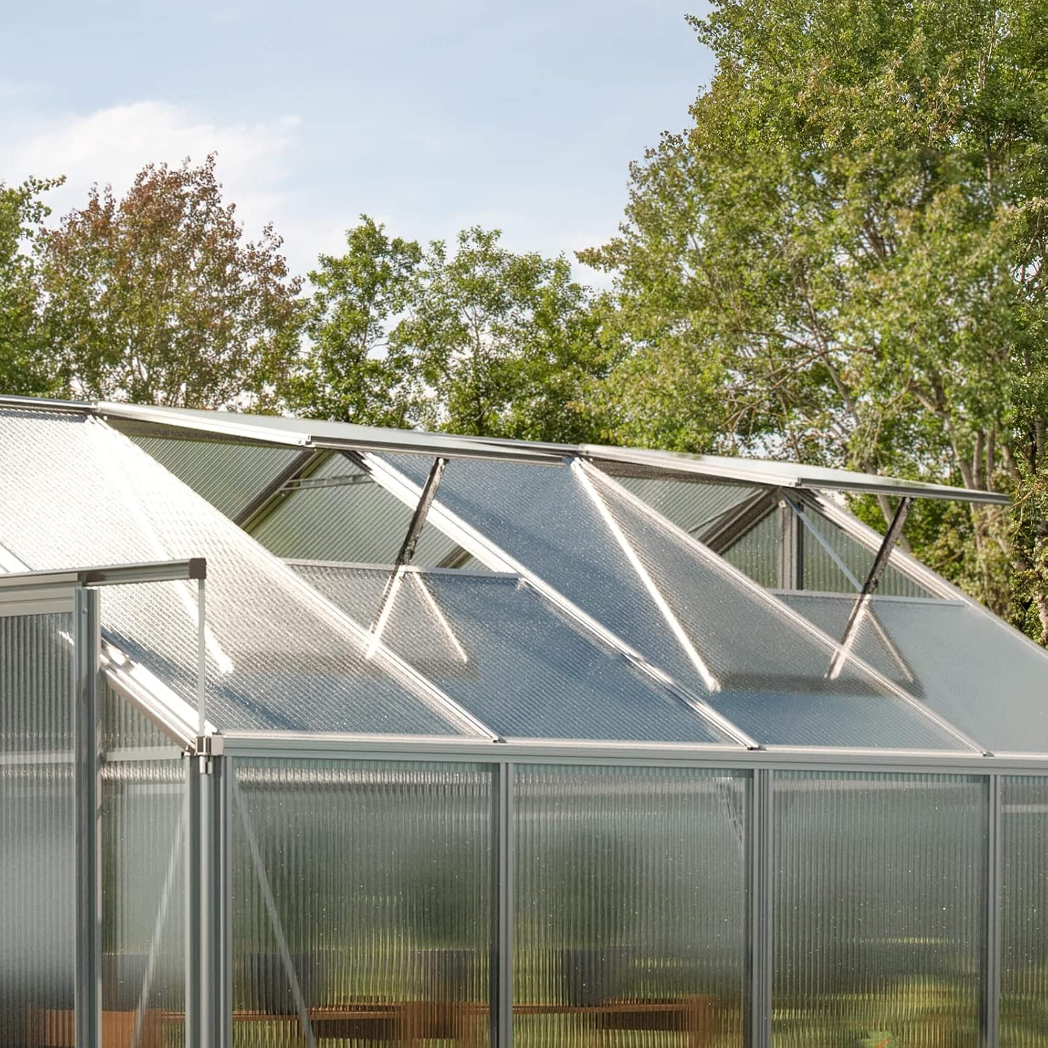 [08X12FT] Heavy-Duty Polycarbonate Outdoor Greenhouse With Aluminum Frame And Sliding Doors (SAK90426) – SAKSBY WHOLESALE, vi