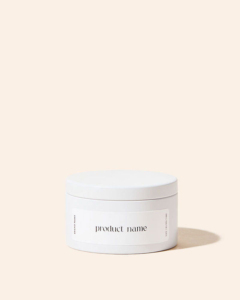 5oz tin private label candle – makesy®