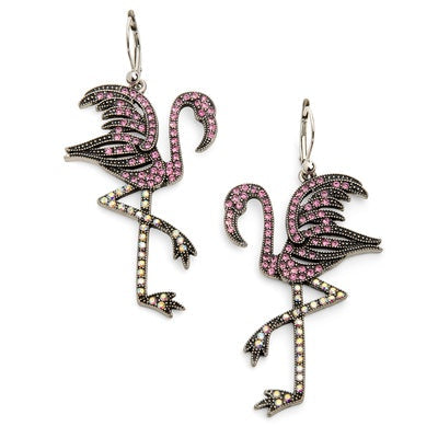 Just Neat Stuff Flamingo Fashion Earrings — main product shot