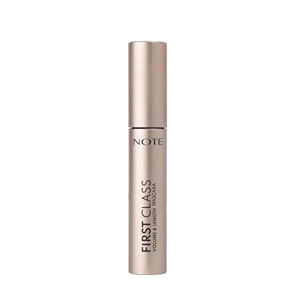 Note First Class Volumizing and Lengthening Mascara - Long Lasting, Creamy Formula, Silicone Brush