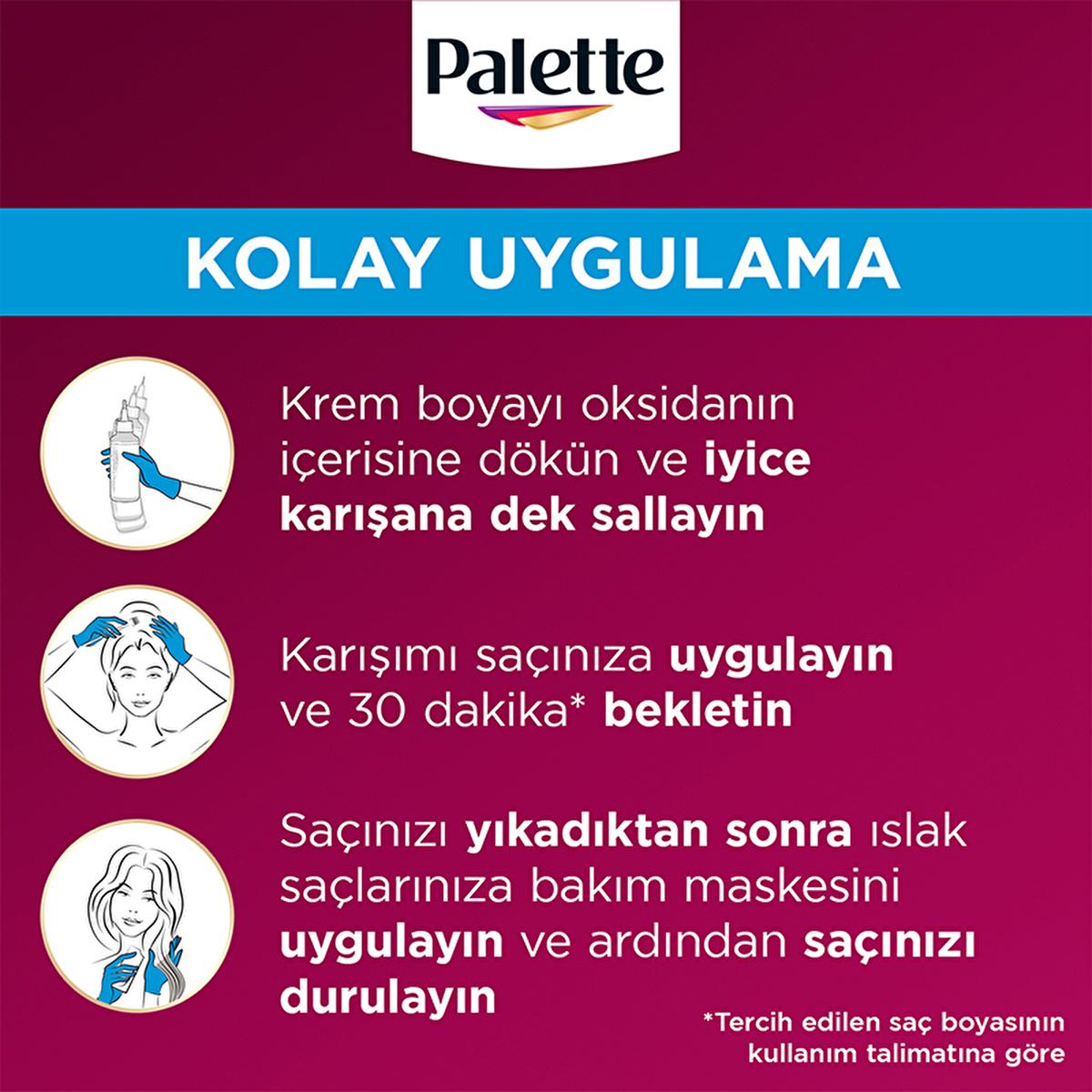 Palette Deluxe Hair Dye - Intense, Long-Lasting Color with Nourishing Properties