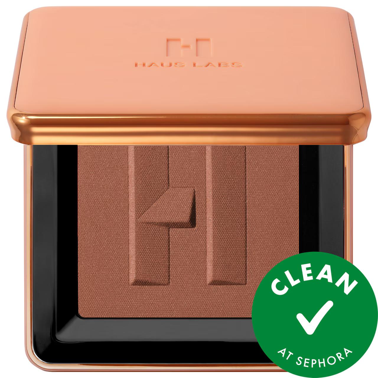 Power Sculpt: Velvet Talc-Free Powder Bronzer - Natural Warmth, Long-Wear, Non-Comedogenic & Vegan Formula for Sensitive Skin