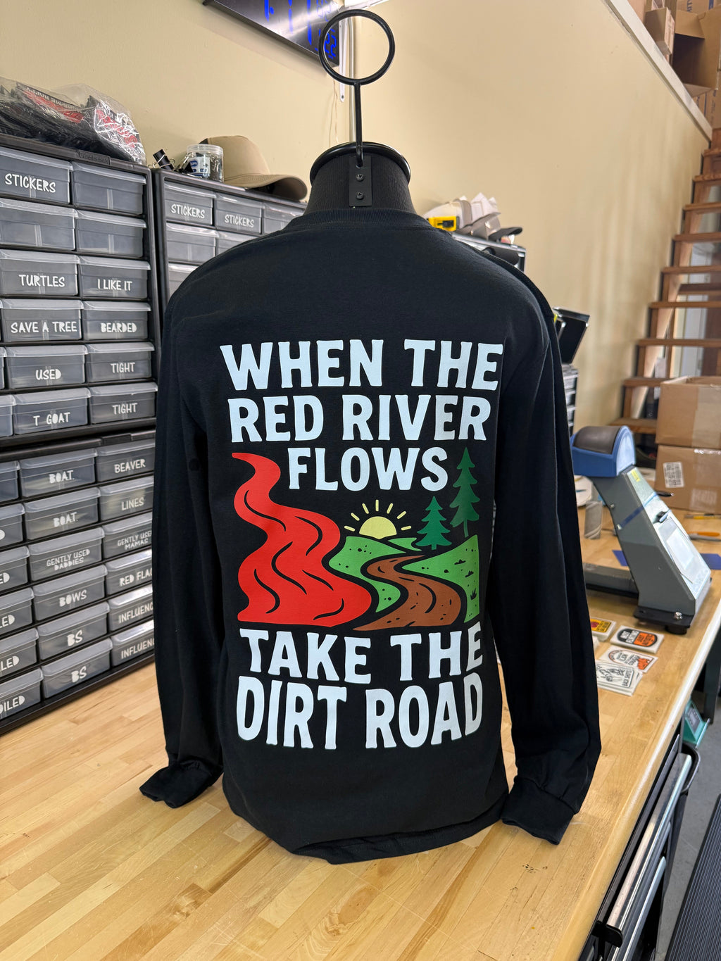 Luckless Outfitters Red River Long Sleeve — side view