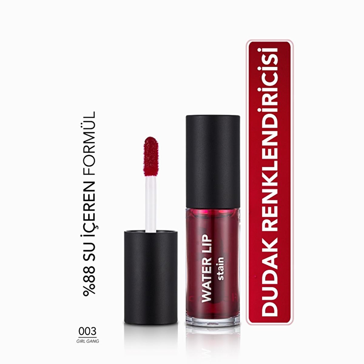 Flormar Water Lip Stain - Long-Lasting Matte Lip and Cheek Tint for Vibrant Color